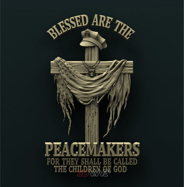 FALLEN POLICEMAN 3D STL 3DWave